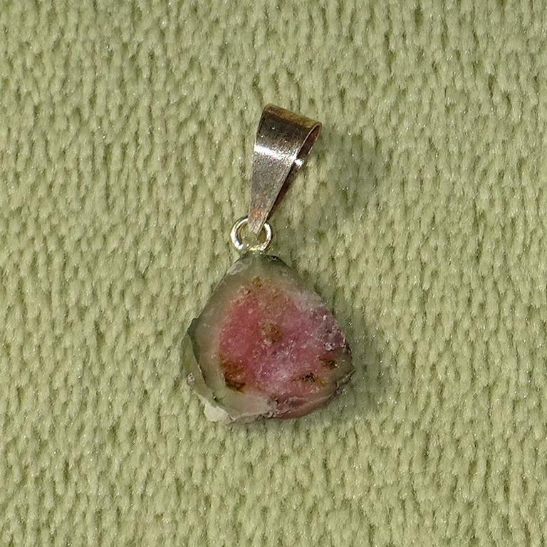 K1024_Wassermelonenturmalin-Anhänger Nr. 6